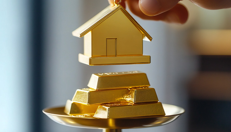 الذهب أم العقارات؟